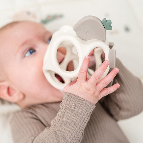 Done By Deer Grip & Teether Toy - Sheepy - Sand