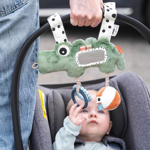 Done By Deer Hanging Activity Toy - Croco - Green