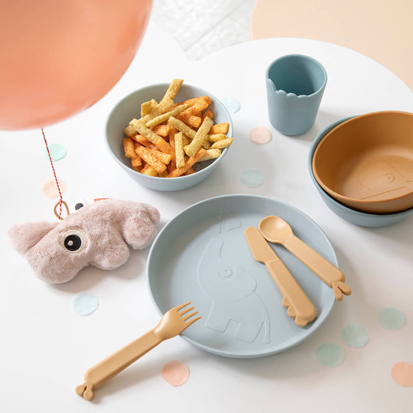 Done By Deer Kiddish Bowl - Raffi - Blue