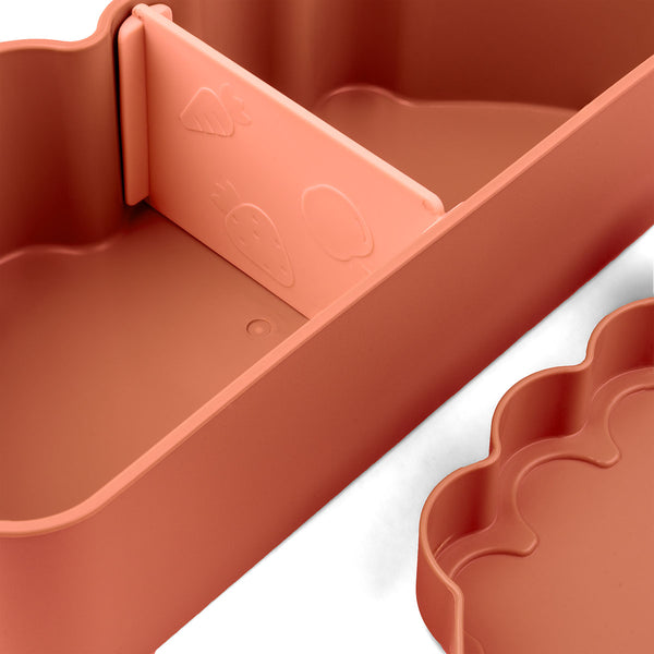 Done By Deer Kiddish Lunch Box - Croco - Papaya