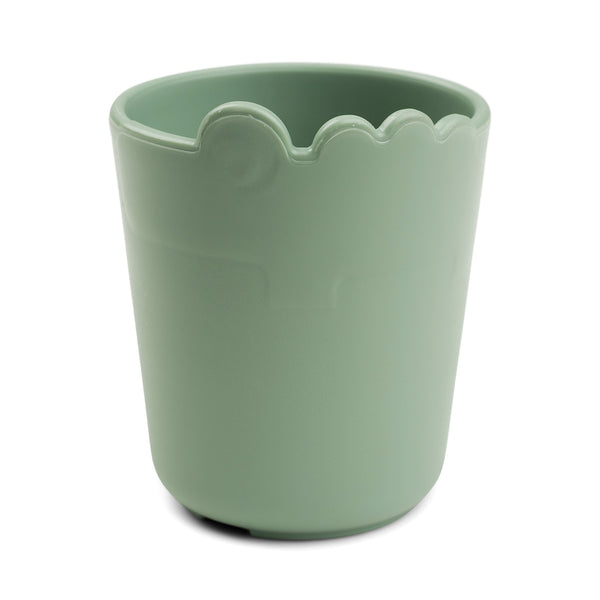 Done By Deer Kiddish Mini Mug 2-pack - Croco - Green