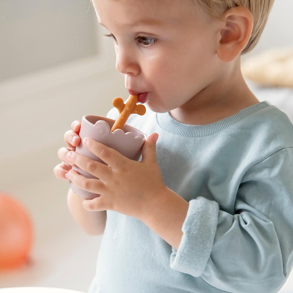 Done By Deer Kiddish Mini Mug - Croco - Powder