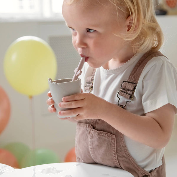 Done By Deer Kiddish Mini Mug - Croco - Sand