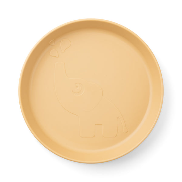 Done By Deer Kiddish Plate - Elphee - Mustard