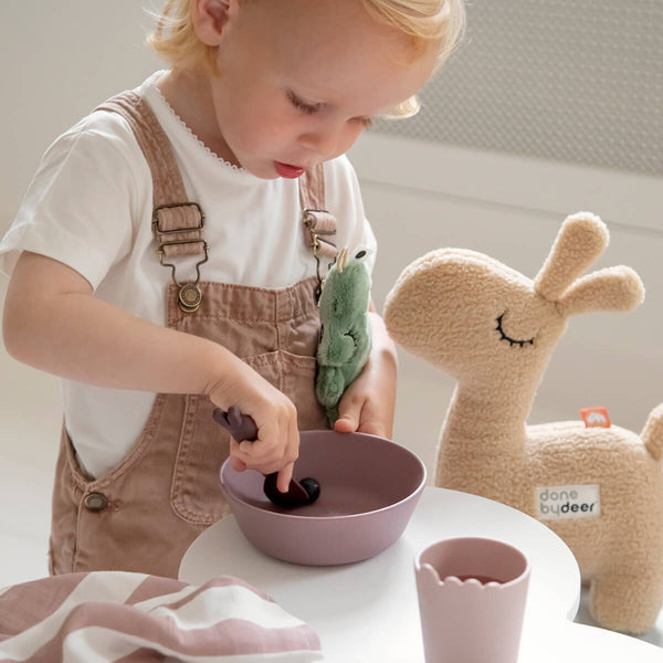 Done By Deer Kiddish Spoon 4-pack - Lalee - Blue