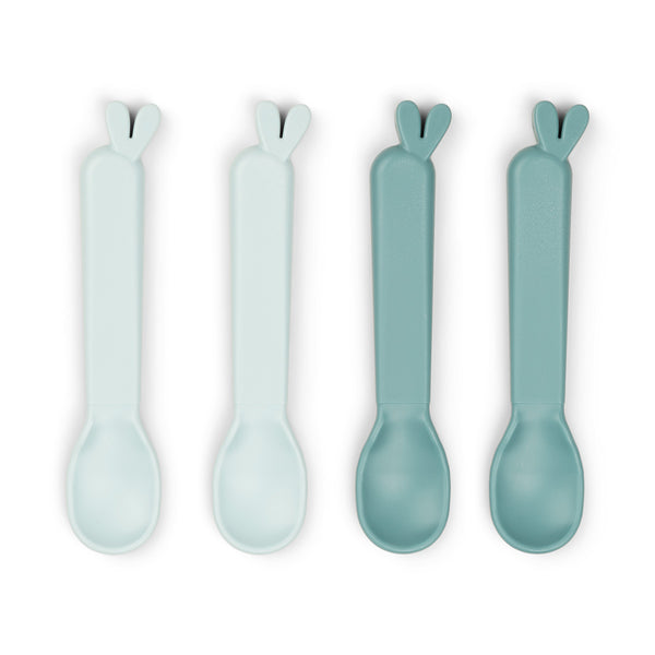 done by deer Kiddish spoon 4-pack - Lalee - Blue