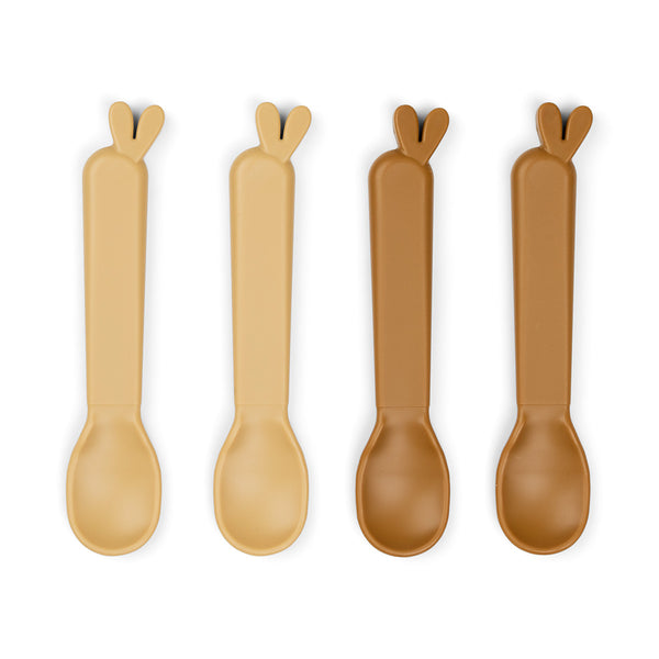 done by deer Kiddish spoon 4-pack - Lalee - Mustard