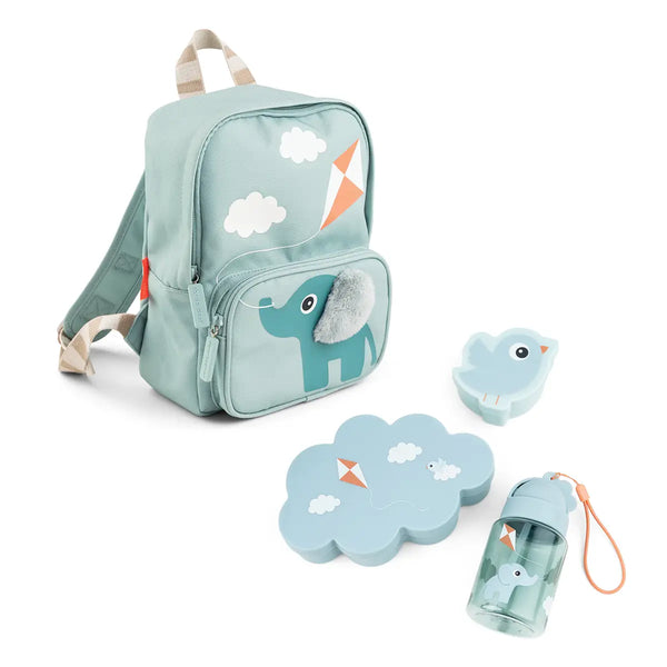 done by deer Kids canvas backpack kit - Blue