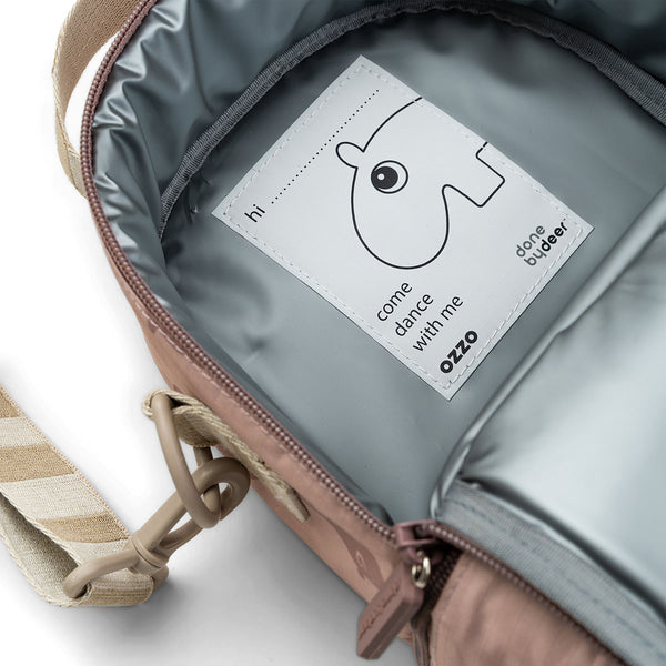 Done By Deer Kids Insulated Lunch Bag - Ozzo - Powder