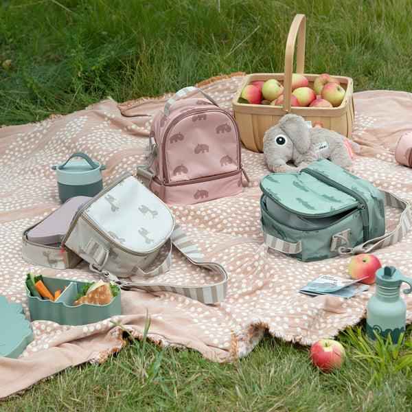 Done By Deer Kids Insulated Lunch Bag - Ozzo - Powder