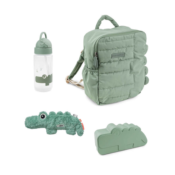 done by deer Kids quilted backpack kit - Green
