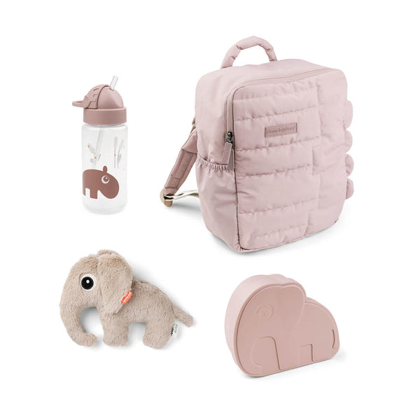 done by deer Kids quilted backpack kit - Powder