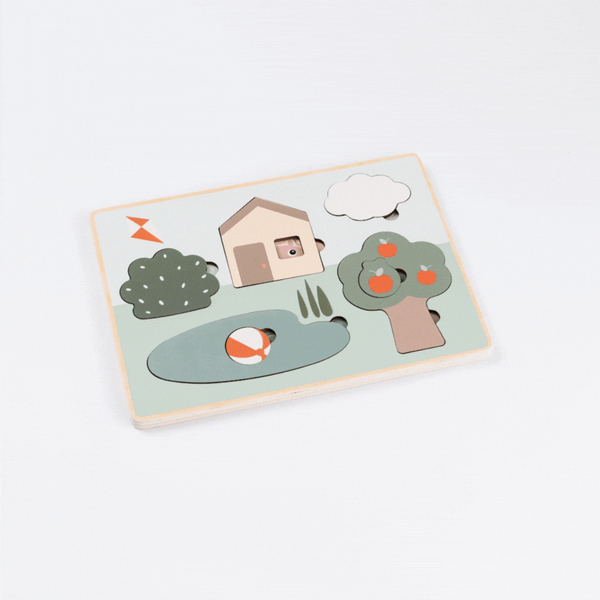 Done By Deer Layer Puzzle - Deer Friends - Colour Mix