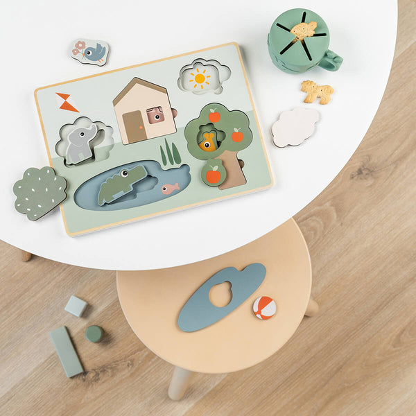 Done By Deer Layer Puzzle - Deer Friends - Colour Mix