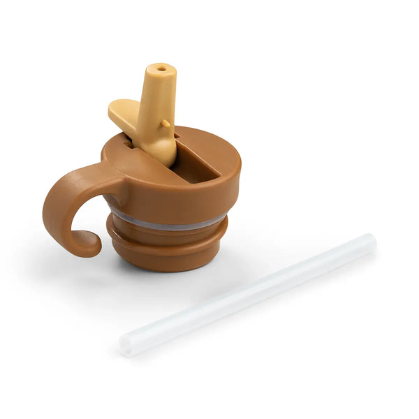 done by deer Lid & straw - Metal bottle - Raffi - Mustard