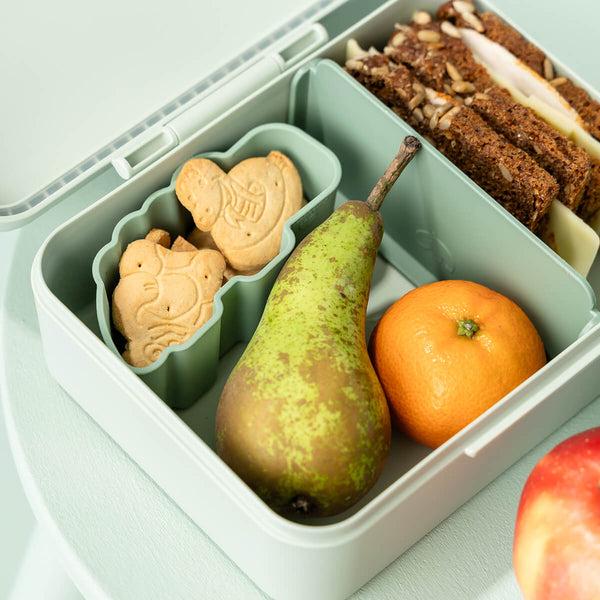 Done By Deer Lunch Box W/divider - Playground - Green