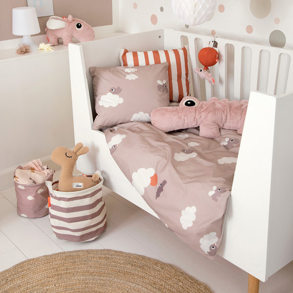 Done By Deer Musical Toy Happy Clouds - Croco - Powder