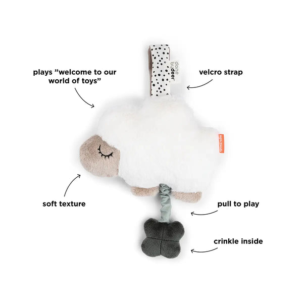 Done By Deer Musical Toy - Sheepy - Sand