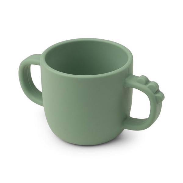 done by deer Peekaboo 2-handle cup - Croco - Green
