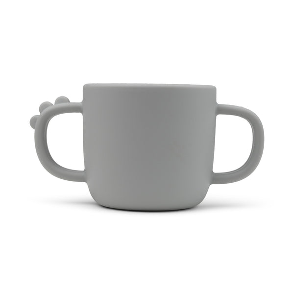 Done By Deer Peekaboo 2-handle Cup - Croco - Grey