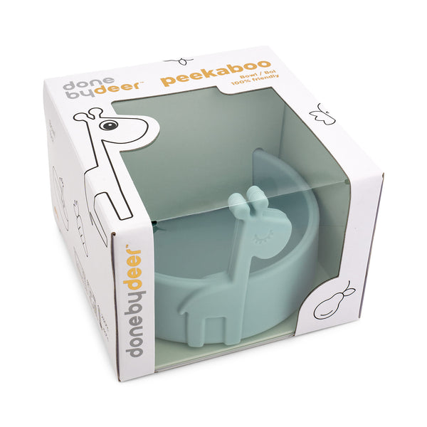 Done By Deer Peekaboo Bowl - Raffi - Blue