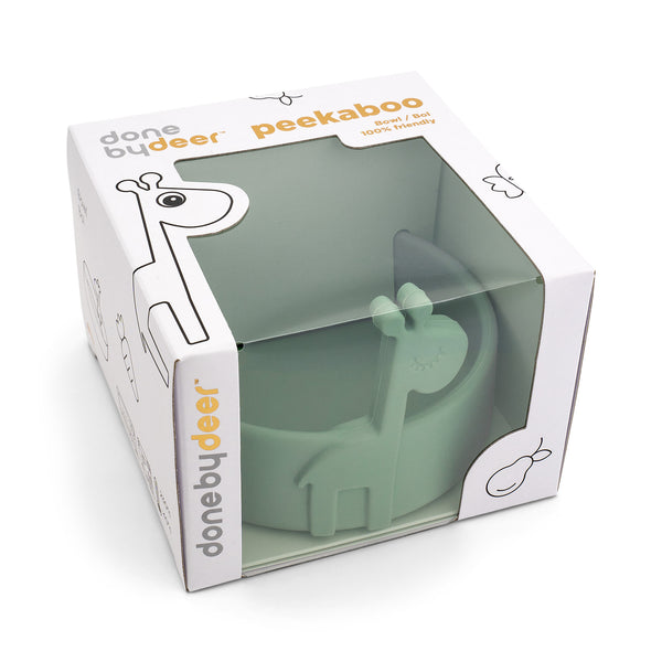 Done By Deer Peekaboo Bowl - Raffi - Green