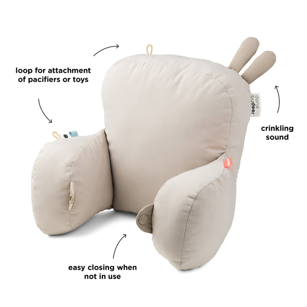 Done By Deer Pram Pillow - Lalee - Sand