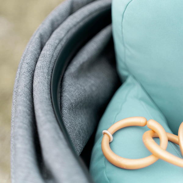 Done By Deer Pram Pillow - Raffi - Powder