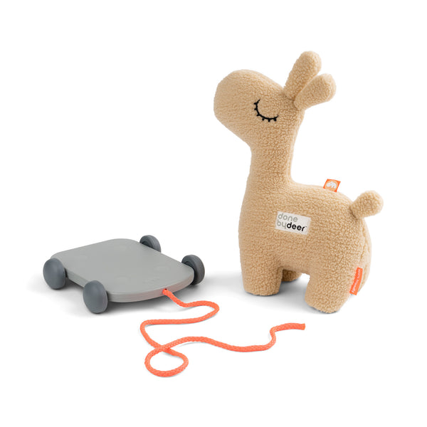 Done By Deer Pull Along 2-in-1 Toy - Lalee - Sand