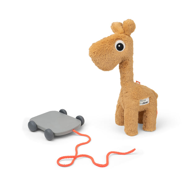 Done By Deer Pull Along 2-in-1 Toy - Raffi - Mustard
