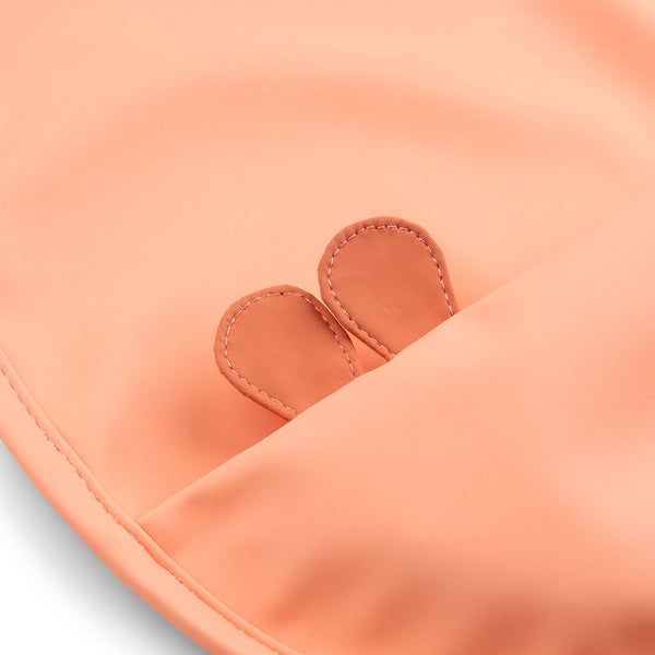 Done By Deer Pull-over Bib - Raffi - Coral