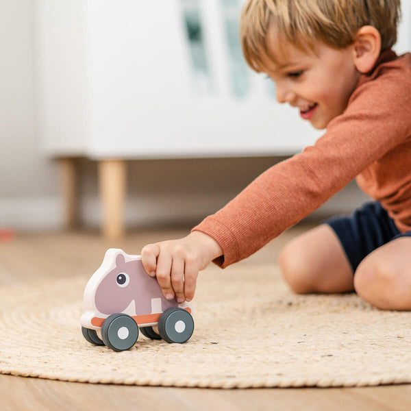 Done By Deer Push Toy - Nozo - Blue