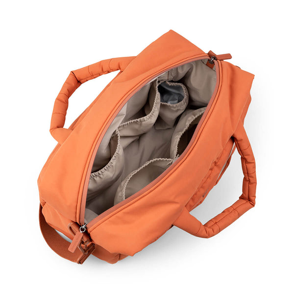 Done By Deer Quilted Changing Bag - Papaya