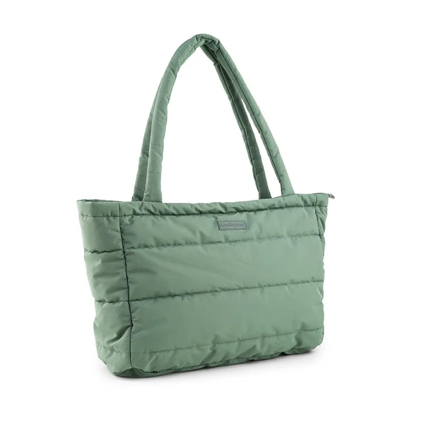 done by deer Quilted changing tote bag - Green