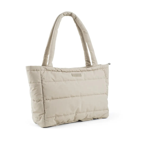 done by deer Quilted changing tote bag - Sand