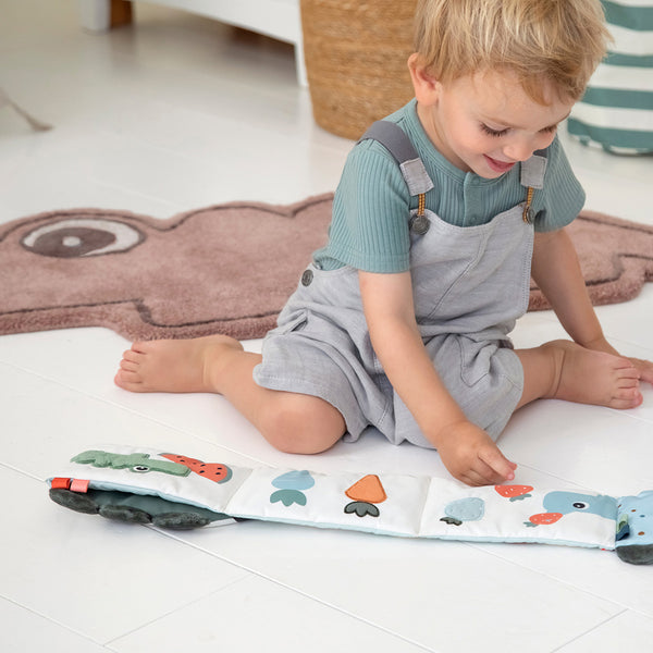 Done By Deer Rug - Croco - Powder