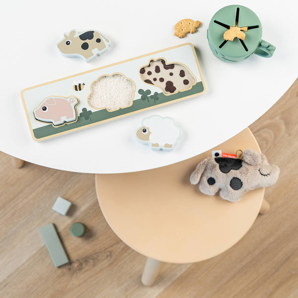 Done By Deer Sensory Puzzle - Tiny Farm - Colour Mix