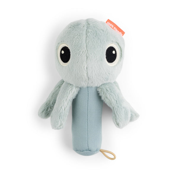 done by deer Sensory rattle mirror - Jelly - Blue