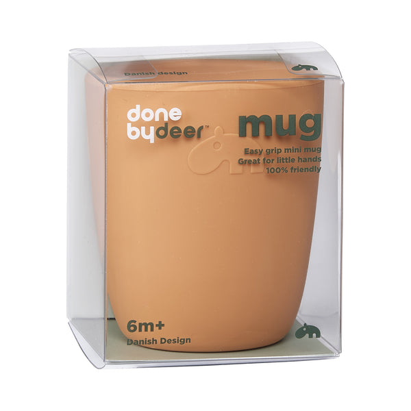 Done By Deer Silicone Mini Mug - Mustard