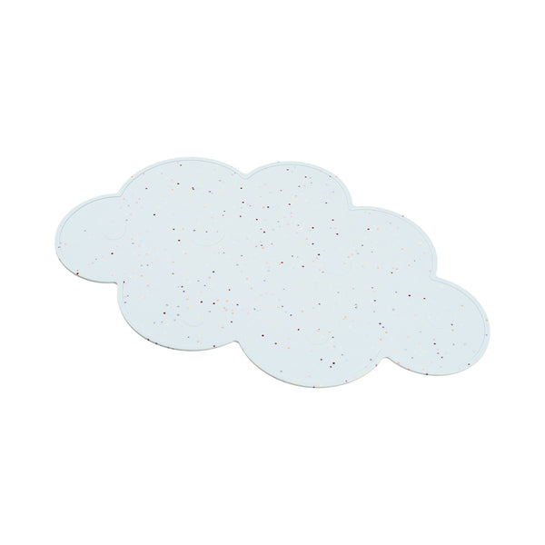 Done By Deer Silicone Placemat - Confetti - Blue