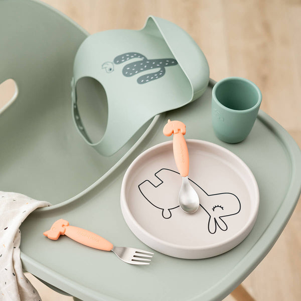 Done By Deer Silicone Plate - Lalee - Sand