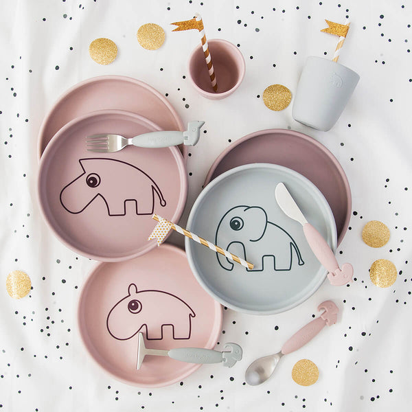 Done By Deer Silicone Plate - Ozzo - Powder