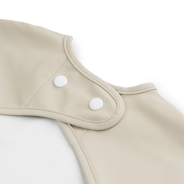 Done By Deer Sleeved Pocket Bib - Lalee - Sand