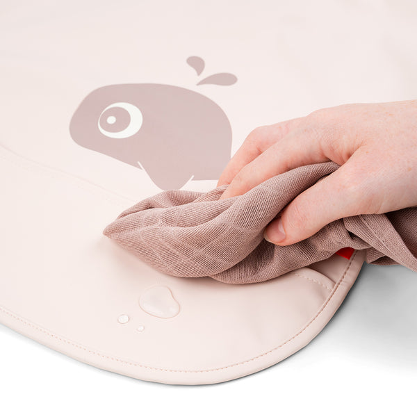 Done By Deer Sleeved Pocket Bib - Wally - Powder