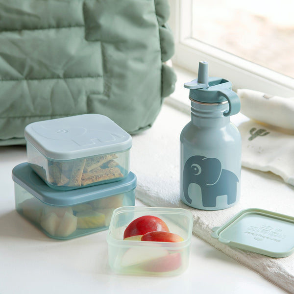 Done By Deer Snack Box Set 3 Pcs - Deer Friends - Blue