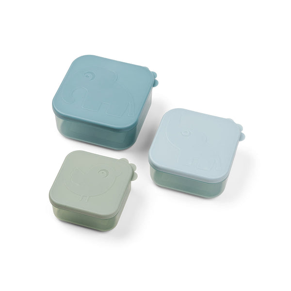 done by deer Snack box set 3 pcs - Deer friends - Blue