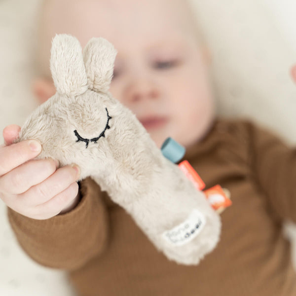 Done By Deer Squeaker Rattle - Lalee - Sand