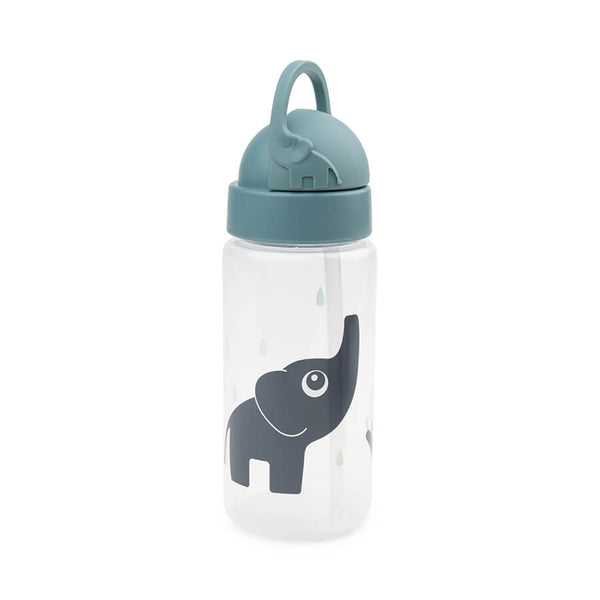Done By Deer Straw Bottle - Elphee - Blue - 350 Ml