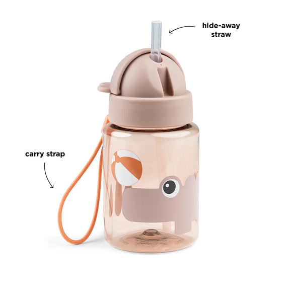 Done By Deer Straw Bottle - Playground - Powder - 280 Ml