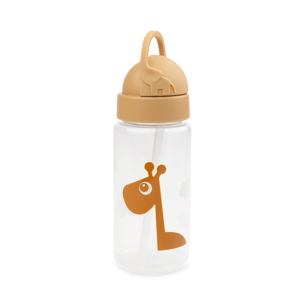Done By Deer Straw Bottle - Raffi - Mustard - 350 Ml